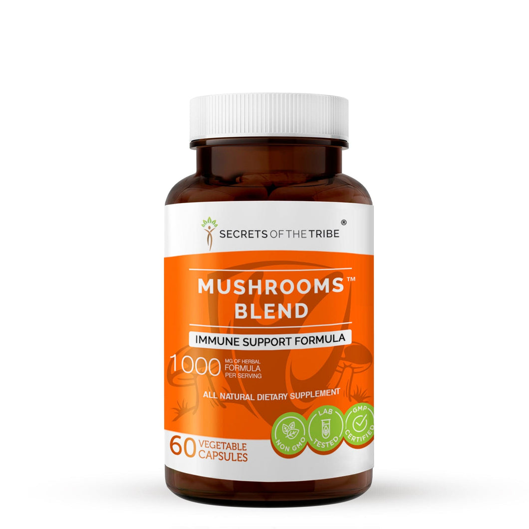 Secrets Of The Tribe Mushrooms Blend Capsules. Immune Support Formula buy online 