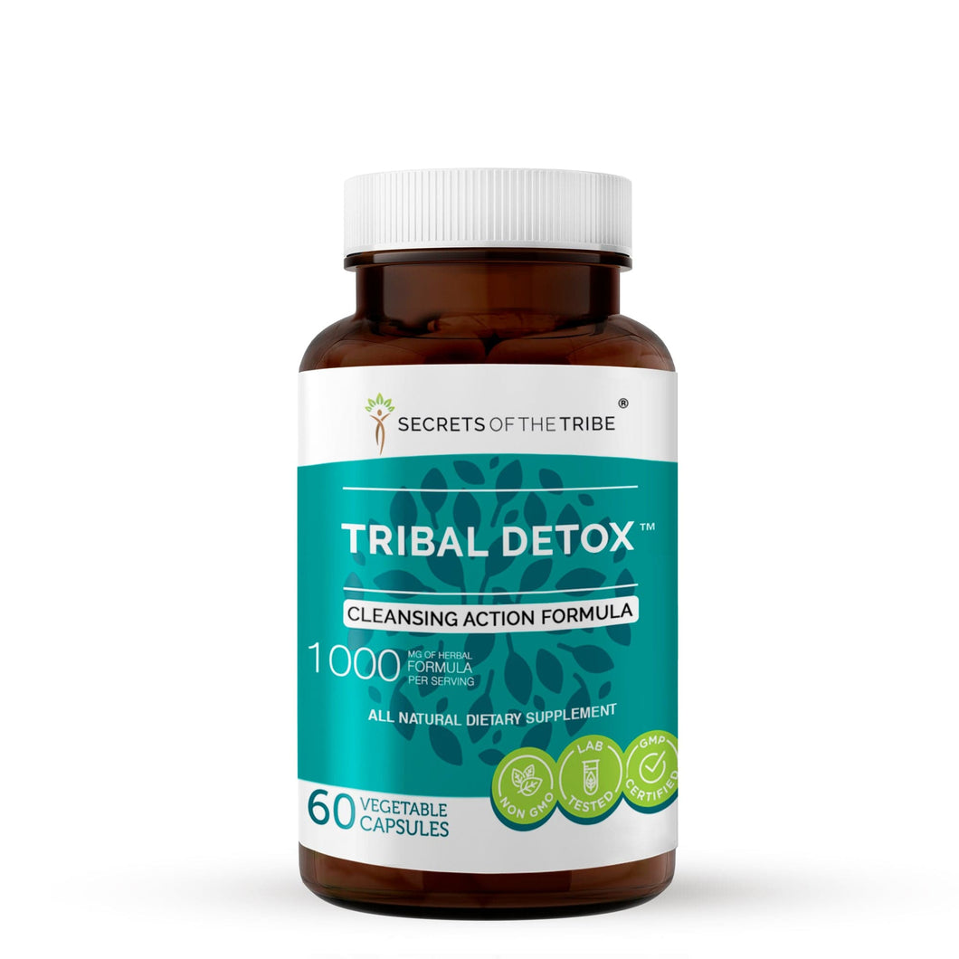 Secrets Of The Tribe Tribal Detox Capsules. Cleansing Action Formula buy online 