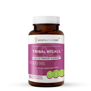 Secrets Of The Tribe Tribal Recall Capsules. Memory Support buy online 