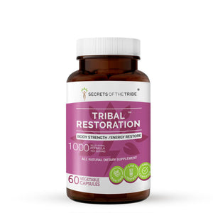 Secrets Of The Tribe Tribal Restoration Capsules. Body Strength /Energy Restore buy online 