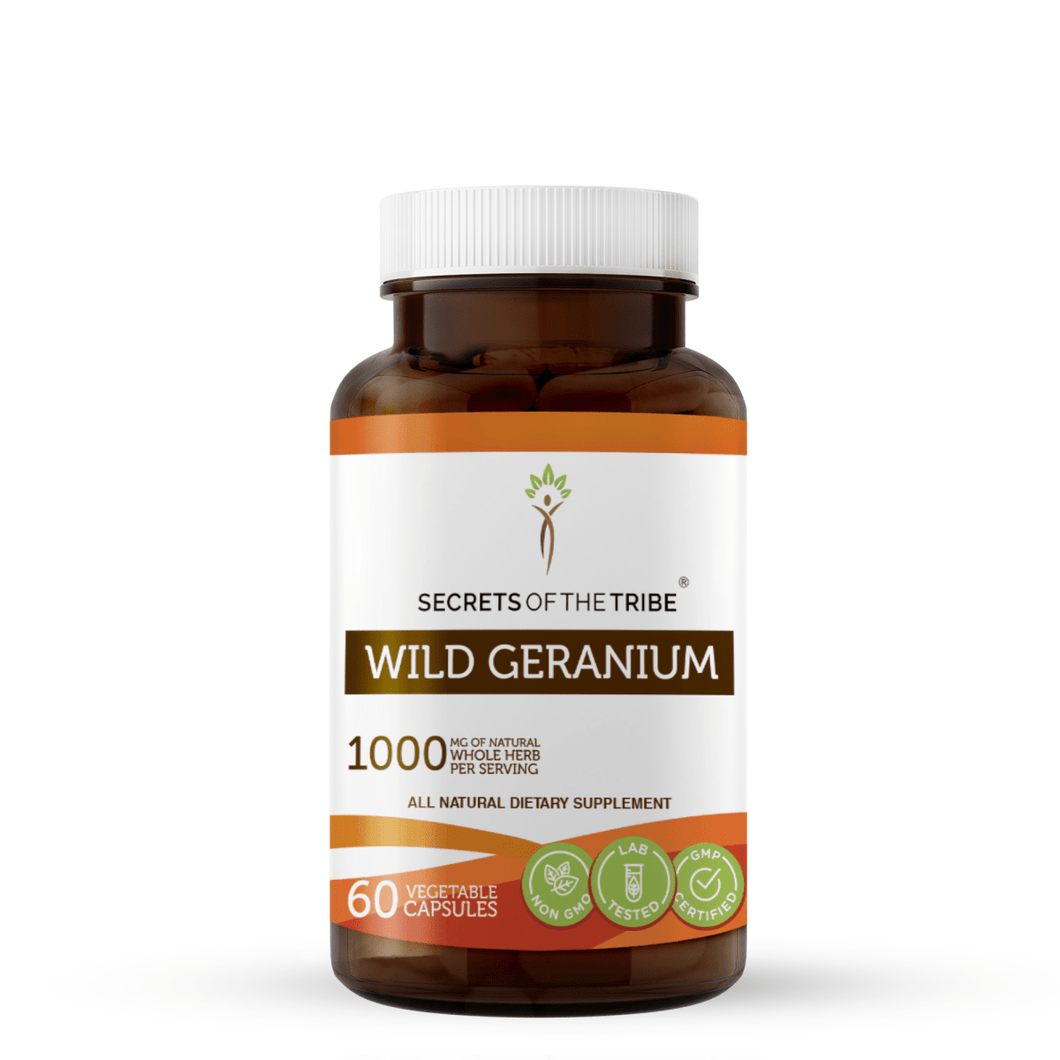 Secrets Of The Tribe Wild Geranium Capsules buy online 