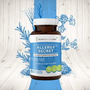Secrets Of The Tribe Allergy Secret Capsules. Allergy/Congestion Support buy online 