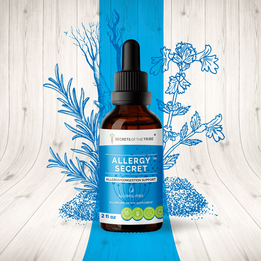 Secrets Of The Tribe Allergy Secret Extract. Allergy/Congestion Support buy online 