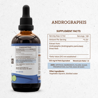 Andrographis Tincture Secrets Of The Tribe Tincture Secrets Of The Tribe