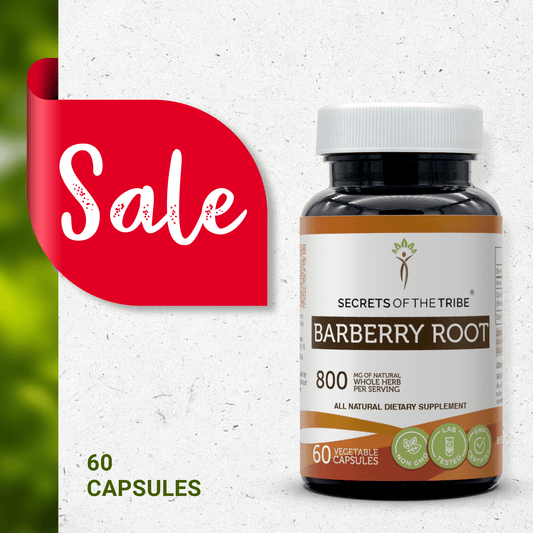 Secrets Of The Tribe Barberry Root Capsules buy online 