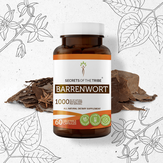 Secrets Of The Tribe Barrenwort Capsules buy online 