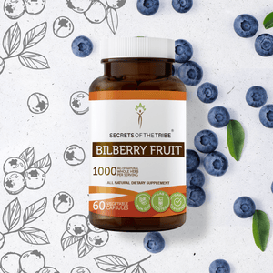Secrets Of The Tribe Bilberry Fruit Capsules buy online 