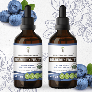 Secrets Of The Tribe Bilberry Fruit Tincture buy online 