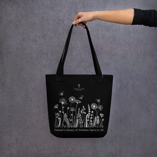 Secrets Of The Tribe Black Botanical Shopper bag buy online 