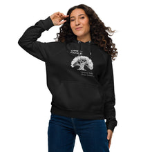 Load image into Gallery viewer, Secrets Of The Tribe Black Eco Raglan Hoodie “Care for Nature” buy online 