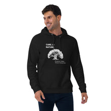 Load image into Gallery viewer, Secrets Of The Tribe Black Eco Raglan Hoodie “Care for Nature” buy online 