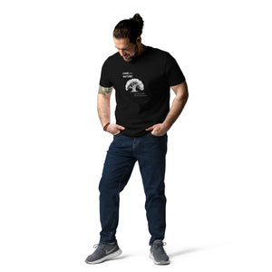 Secrets Of The Tribe Black Organic T-Shirt “Care for Nature” (100% cotton) buy online 