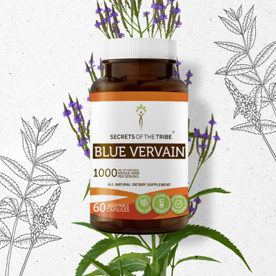 Buy Blue Vervain Capsules online - Secrets Of The Tribe