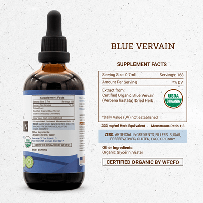 Blue Vervain Tincture Secrets Of The Tribe Tincture Secrets Of The Tribe