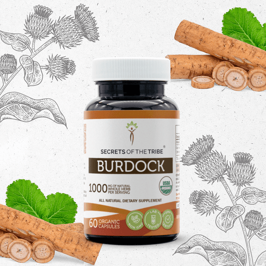 Secrets Of The Tribe Burdock Capsules buy online 