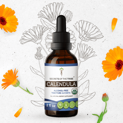 Calendula Tincture Secrets Of The Tribe Tincture Secrets Of The Tribe