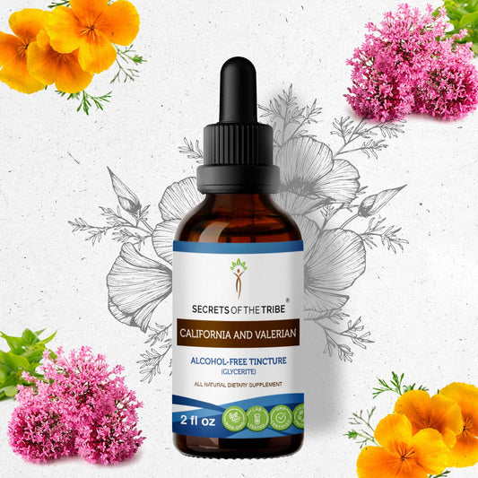 Secrets Of The Tribe California and Valerian Tincture buy online 