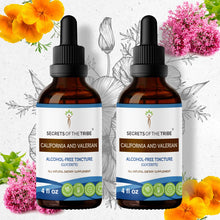 Load image into Gallery viewer, Secrets Of The Tribe California and Valerian Tincture buy online 