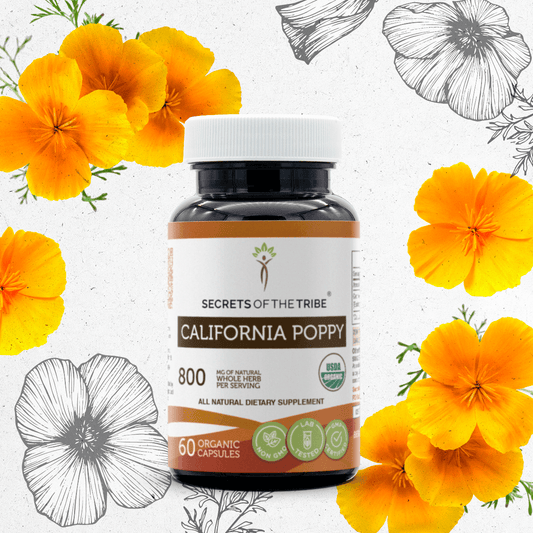 Secrets Of The Tribe California Poppy Capsule buy online 