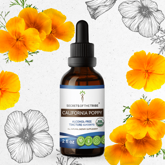 Secrets Of The Tribe California Poppy Tincture buy online 