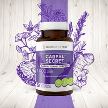 Load image into Gallery viewer, Secrets Of The Tribe Carpal Secret Capsules. Carpal Tunnel Support buy online 