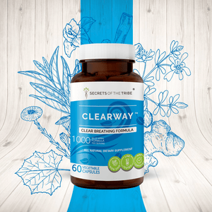 Secrets Of The Tribe Clearway Capsules. Clear Breathing Formula buy online 