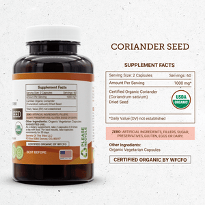 Secrets Of The Tribe Coriander Seed Capsules buy online 