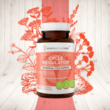 Load image into Gallery viewer, Secrets Of The Tribe Cycle Regulator Capsules. Menstrual Cycle Support buy online 