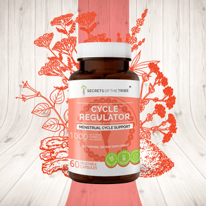 Secrets Of The Tribe Cycle Regulator Capsules. Menstrual Cycle Support buy online 