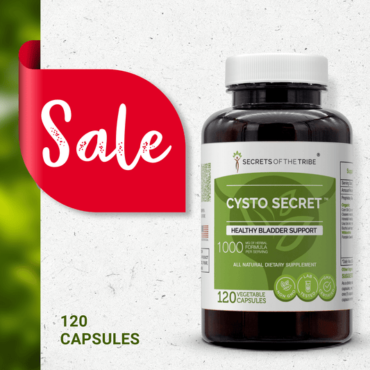 Secrets Of The Tribe Cysto Secret Capsules. Healthy Bladder Support buy online 