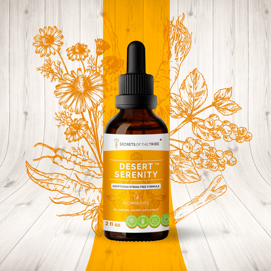 Secrets Of The Tribe Desert Serenity. Adaptogen/Stress-free Formula buy online 