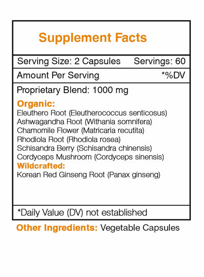 Buy Desert Serenity Capsules. Adaptogen/Stress-free Formula online - Secrets Of The Tribe