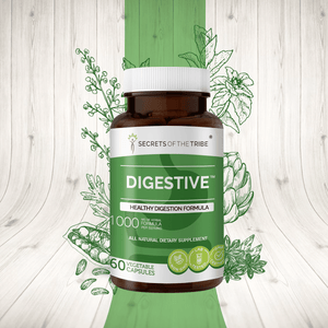 Secrets Of The Tribe Digestive Capsules. Healthy Digestion Formula buy online 