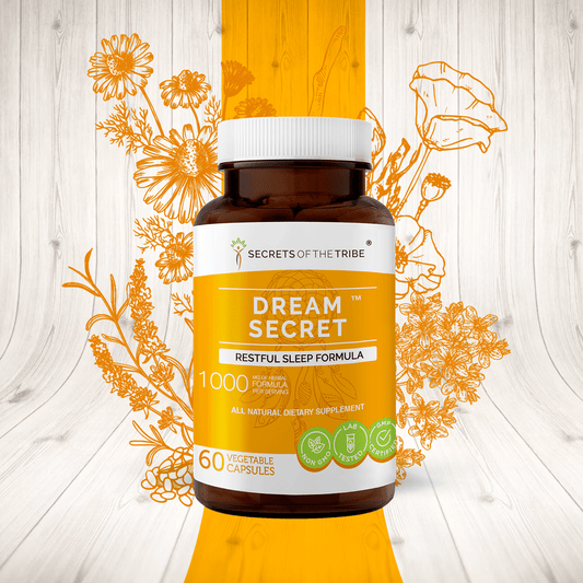 Secrets Of The Tribe Dream Secret Capsules. Restful Sleep Formula buy online 