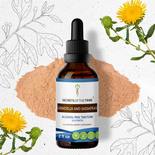 Secrets Of The Tribe Grindelia and Sassafras Tincture buy online 