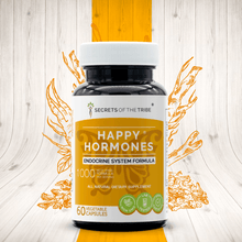 Load image into Gallery viewer, Secrets Of The Tribe Happy Hormones Capsules. Endocrine System Formula buy online 