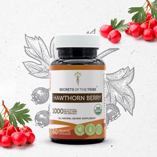 Secrets Of The Tribe Hawthorn Berry Capsules buy online 