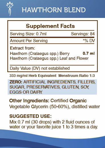 Secrets Of The Tribe Hawthorn Blend Tincture buy online