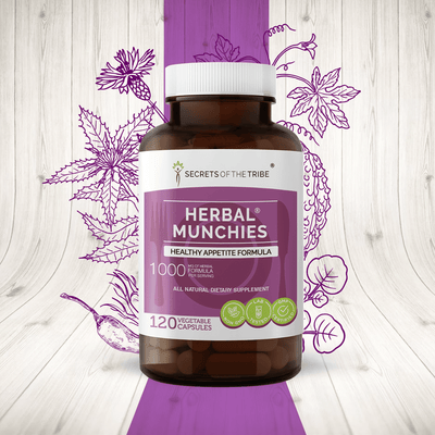 Buy Herbal Munchies Capsules. Healthy Appetite Formula online - Secrets Of The Tribe