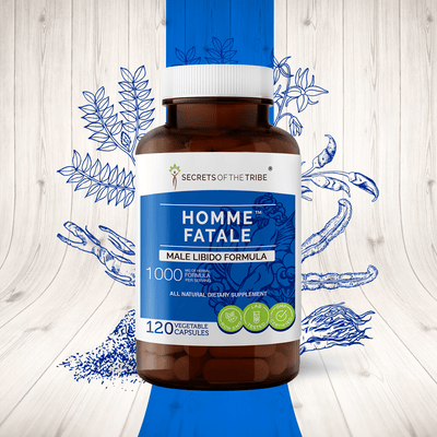 Buy Homme Fatale Capsules. Male Libido Formula online - Secrets Of The Tribe