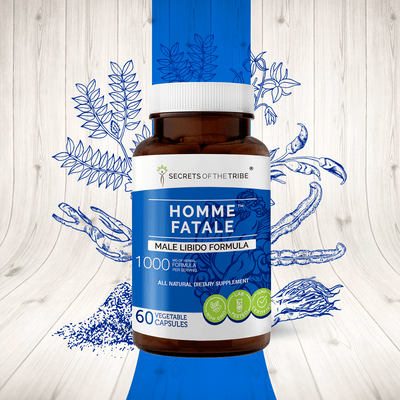 Buy Homme Fatale Capsules. Male Libido Formula online - Secrets Of The Tribe