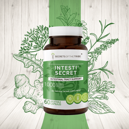 Secrets Of The Tribe Intesti Secret Capsules. Intestinal Tract Support buy online 