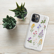 Load image into Gallery viewer, Secrets Of The Tribe White floral Snap case for iPhone® buy online 