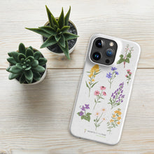 Load image into Gallery viewer, Secrets Of The Tribe White floral Snap case for iPhone® buy online 