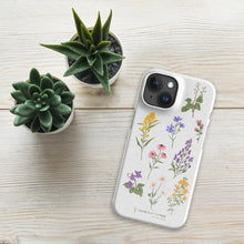 Load image into Gallery viewer, Secrets Of The Tribe White floral Snap case for iPhone® buy online 