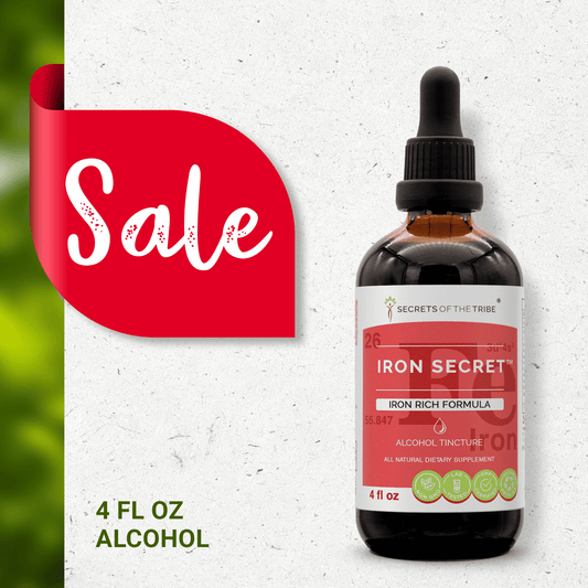 Secrets Of The Tribe Iron Secret Extract. Iron Rich Formula buy online 