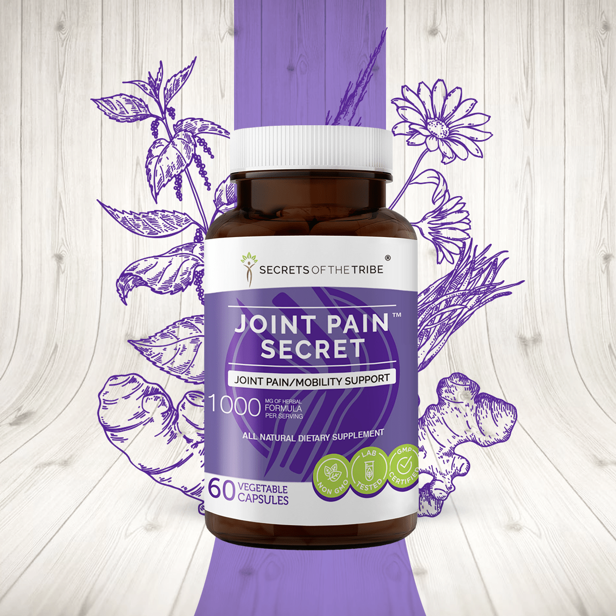 Joint Pain Secret Capsules. Joint Pain/Mobility Support