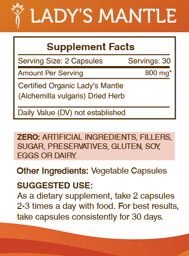 Buy Lady's Mantle Capsules online