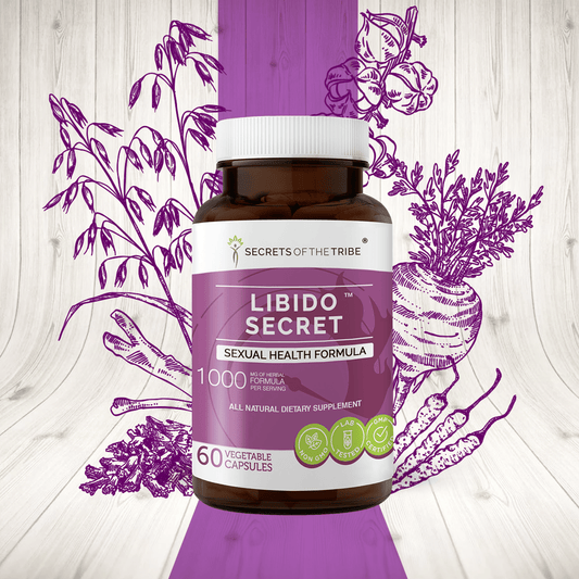 Secrets Of The Tribe Libido Secret Capsules. Sexual Health Formula buy online 