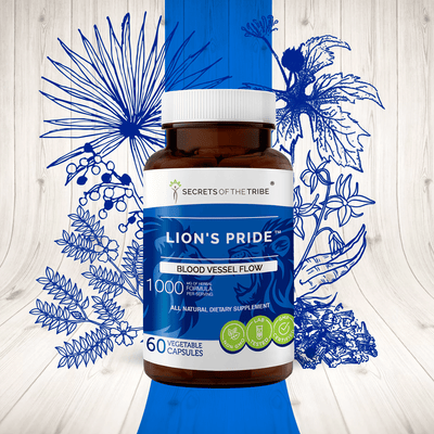 Buy Lion's Pride Capsule. Blood Vessel Flow online - Secrets Of The Tribe